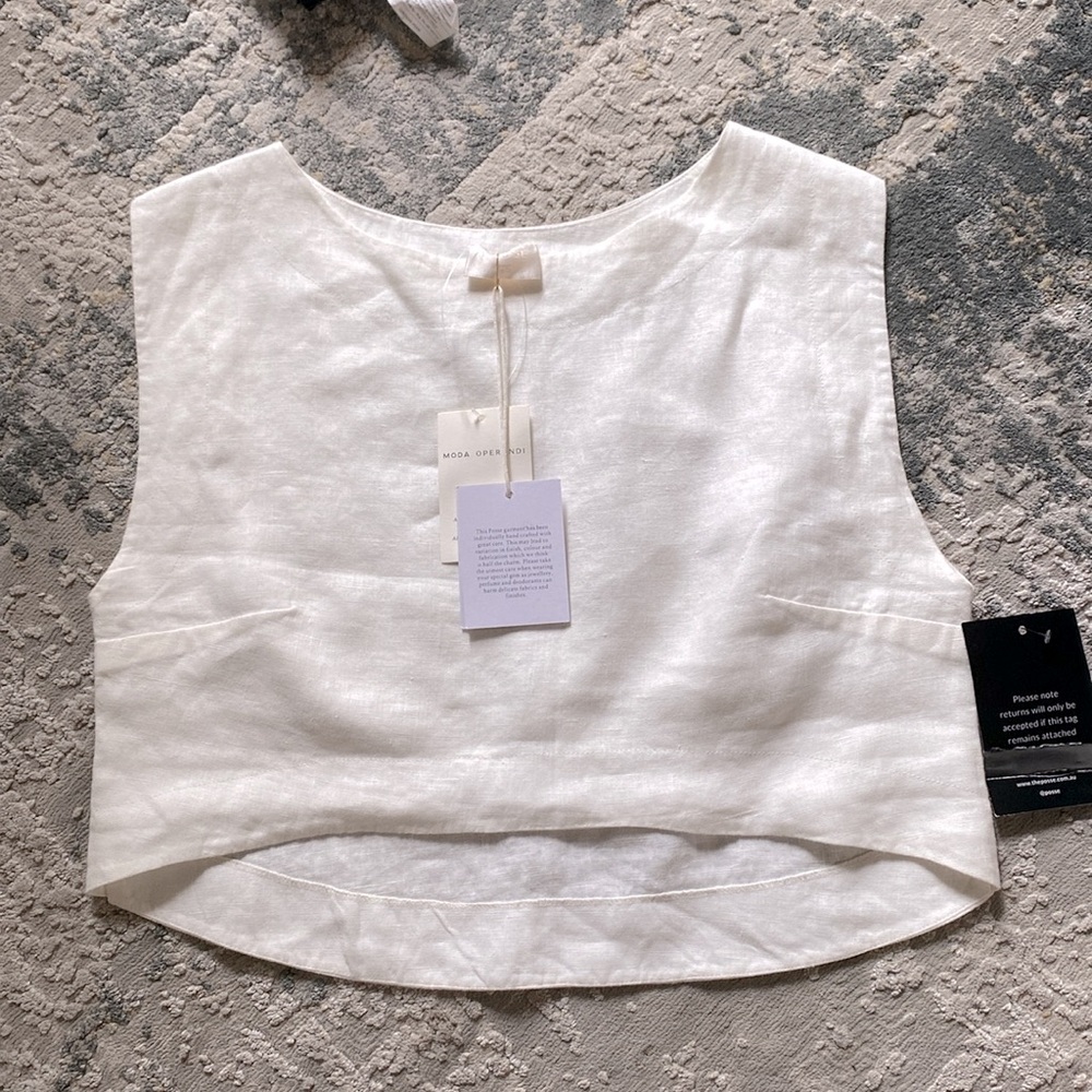 Posse Martina crop top size xxs